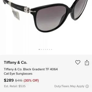 Tiffany & Co. | Accessories | Tiffany Company Tf 464  display picture 3